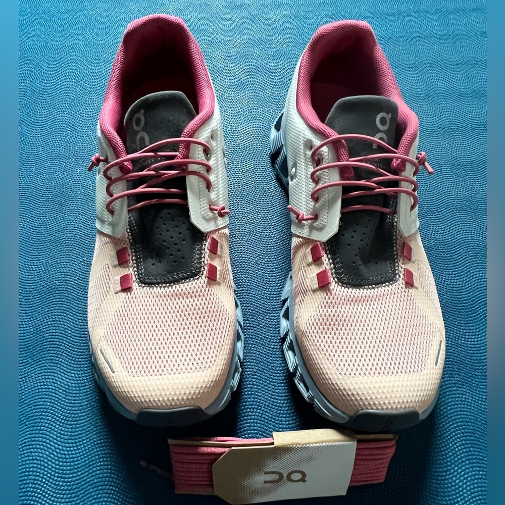 Women’s On Cloud 5 Sneakers Ice/Prairie Size 7 - Picture 6 of 8